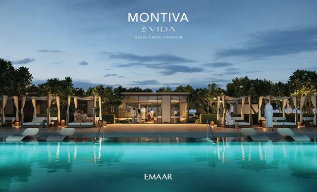 Montiva by Vida — Green Gate, Dubai Creek Harbour render 3