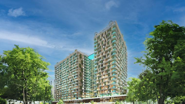 Peace Lagoons 2 by Peace Homes Development — Dubai Land Residence Complex