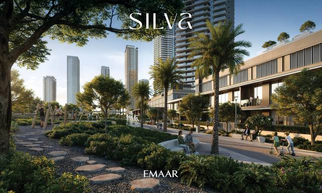 Silva — Green Gate, Dubai Creek Harbour render 2